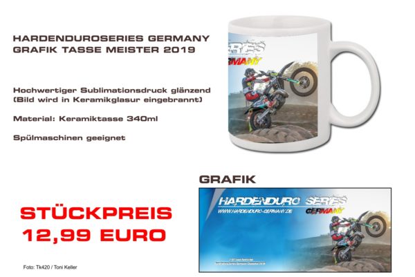HardEnduroSeries Germany GRAFIK Tasse 2019