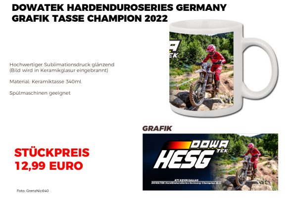 DOWATEK HARDENDUROSERIES GERMANY GRAFIK TASSE CHAMPION 2022