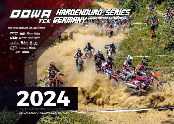 Wandkalender DOWATEK HardEnduroSeries Germany 2024