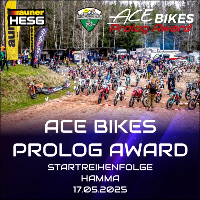 📄 ACE BIKES PROLOG AWARD STARTREIHENFOLGE HAMMA
➡ https://www.hardenduro-germany.de/wp-content/uploads/2025/05/PrologStartreihenfolgeHamma2025.pdf

Registration ist weiterhin hier möglich: https://www.hardenduro-germany.de/registration-weinberg-xtreme-enduro-hamma-17-05-2025/

Foto: @michel238pic  #hardenduroseriesgermany @ace_bikes_lauter